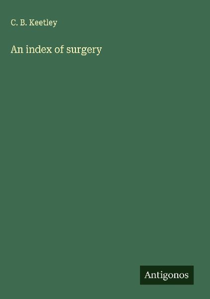 An index of surgery