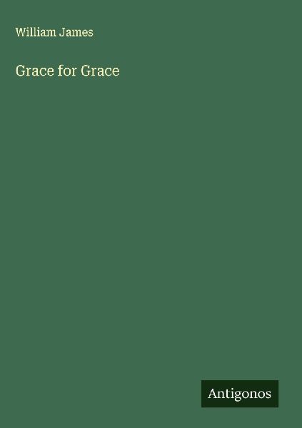 Grace for Grace