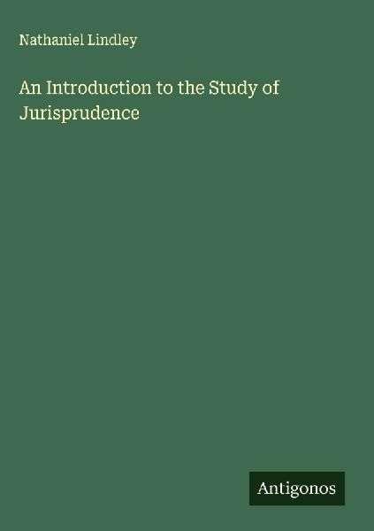 An Introduction to the Study of Jurisprudence