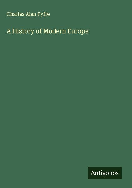 A History of Modern Europe