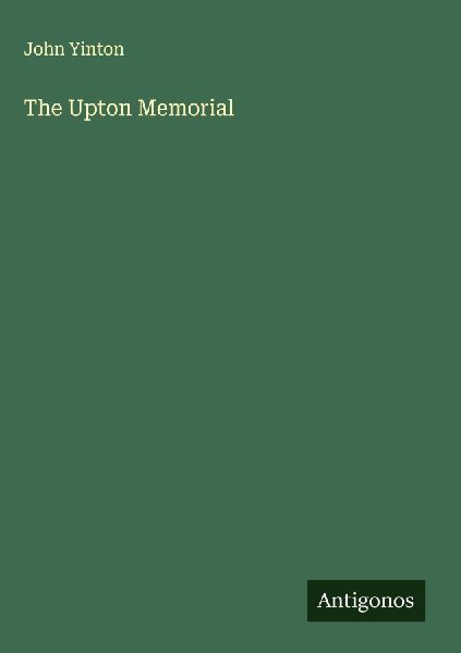 The Upton Memorial