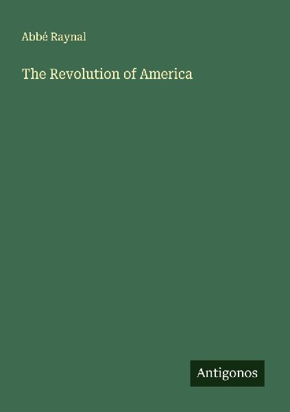 The Revolution of America