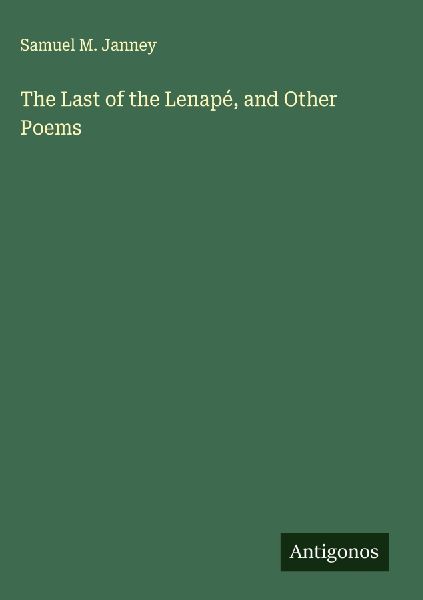 The Last of the Lenapé, and Other Poems