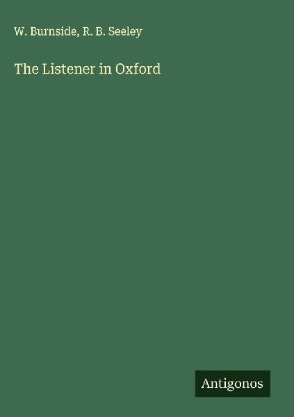 The Listener in Oxford
