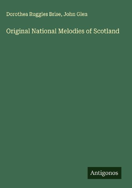 Original National Melodies of Scotland