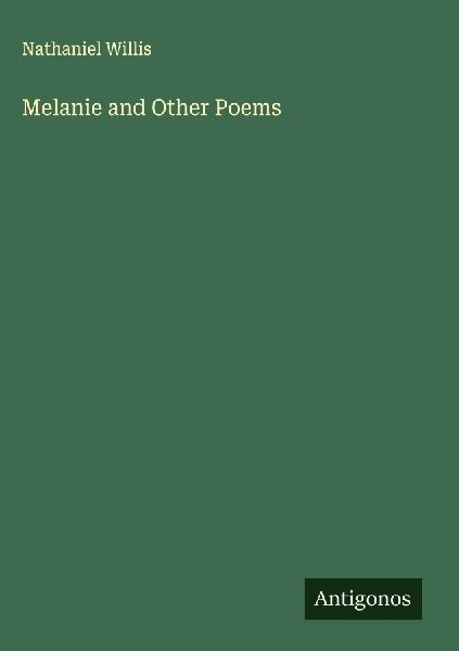 Melanie and Other Poems