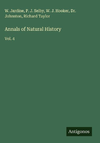 Annals of Natural History: Vol. 4