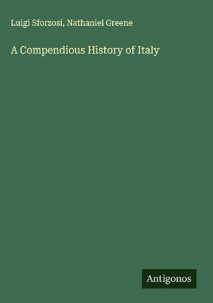A Compendious History of Italy