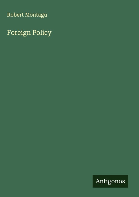 Foreign Policy