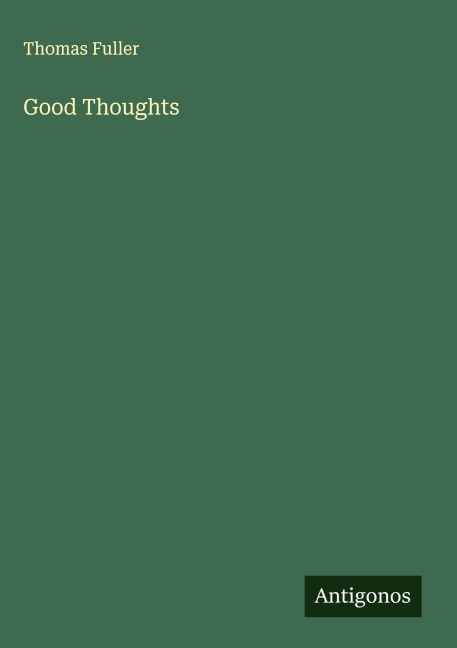 Good Thoughts