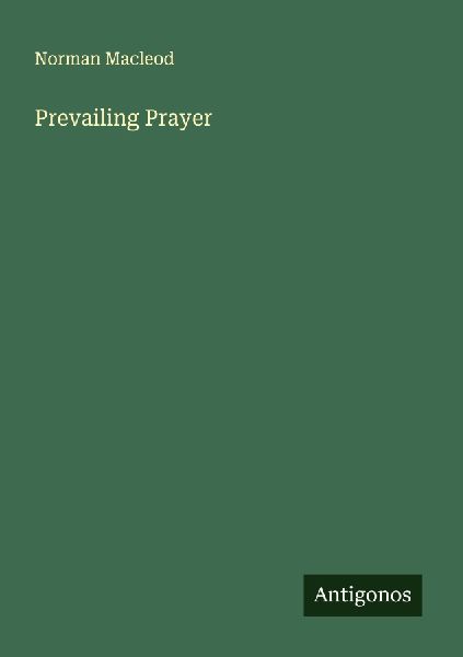 Prevailing Prayer