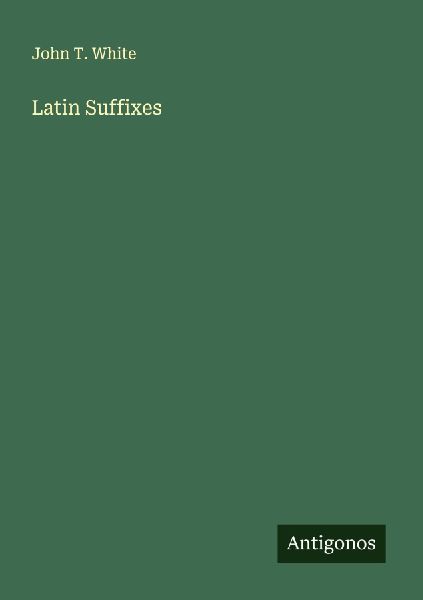 Latin Suffixes