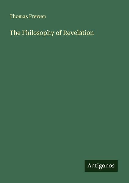 The Philosophy of Revelation