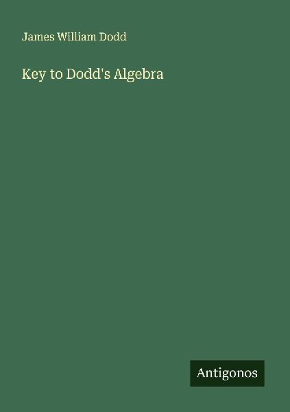 Key to Dodds Algebra