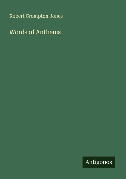 Words of Anthems