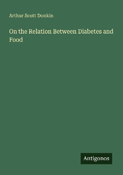 On the Relation Between Diabetes and Food