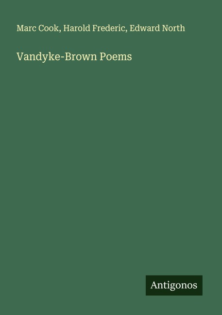 Vandyke-Brown Poems