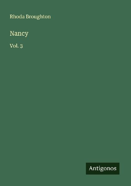 Nancy: Vol. 3