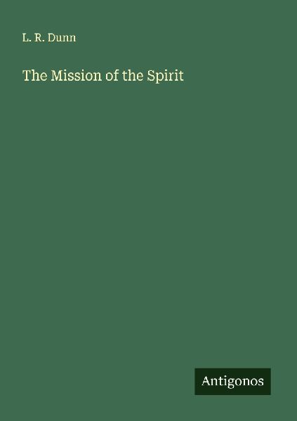 The Mission of the Spirit