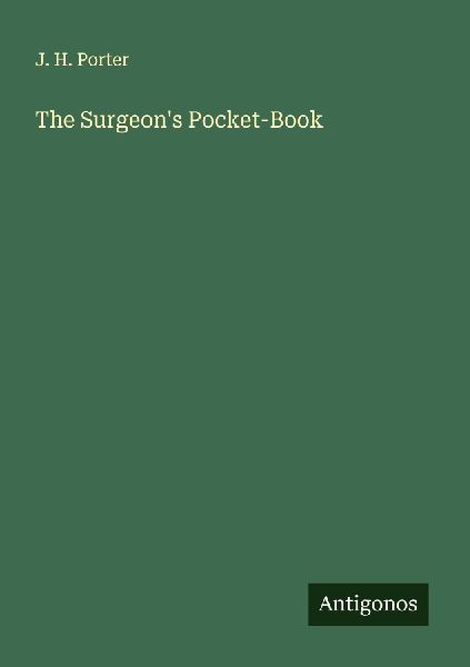 The Surgeons Pocket-Book