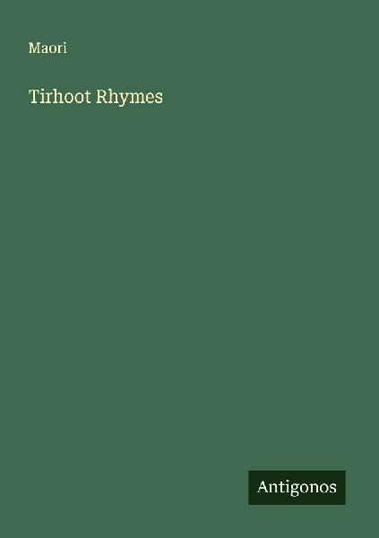 Tirhoot Rhymes