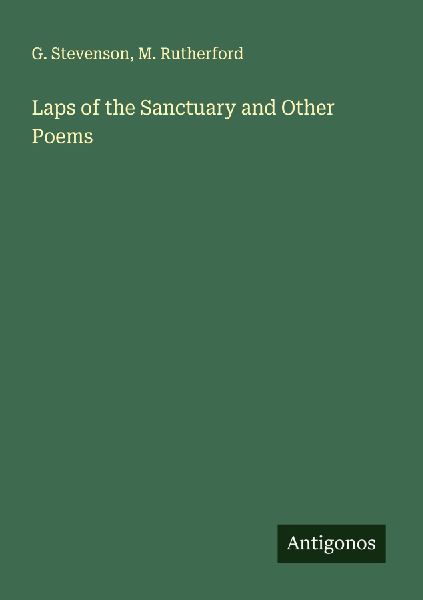 Laps of the Sanctuary and Other Poems