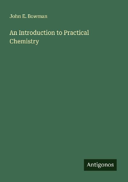 An Introduction to Practical Chemistry