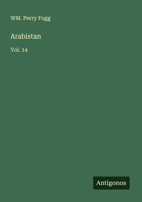 Arabistan: Vol. 14