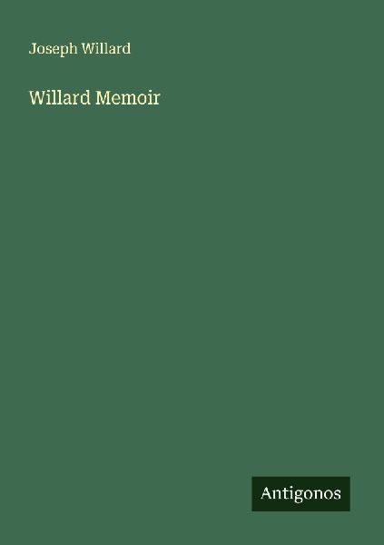 Willard Memoir