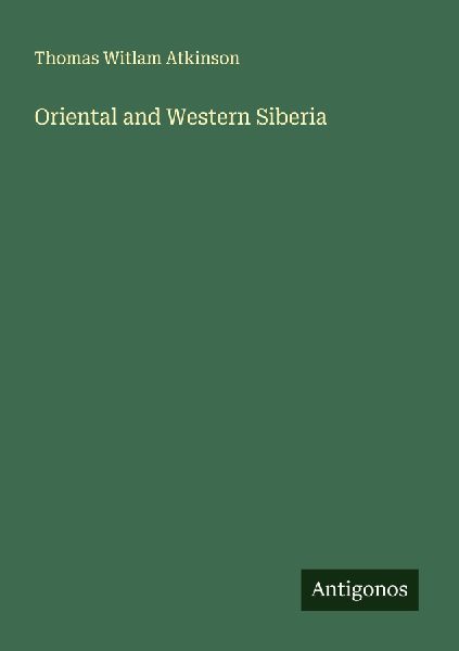 Oriental and Western Siberia