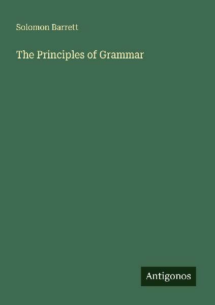 The Principles of Grammar