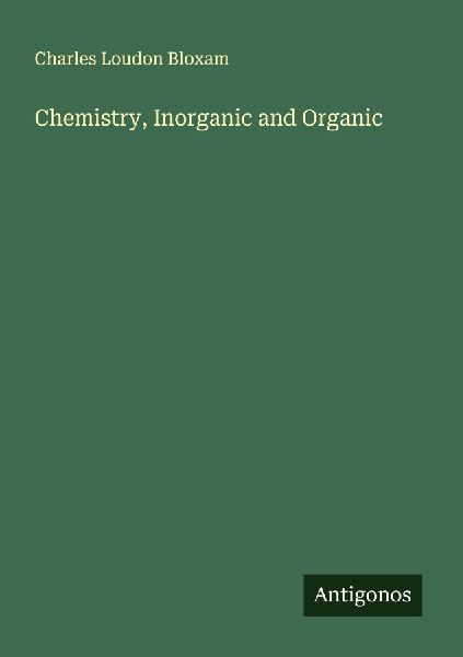 Chemistry, Inorganic and Organic