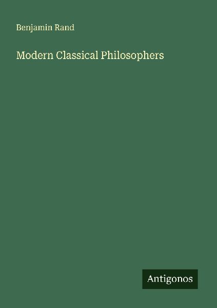 Modern Classical Philosophers