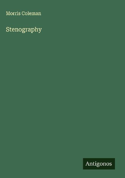 Stenography
