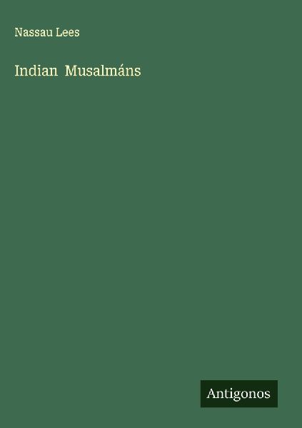 Indian  Musalmáns