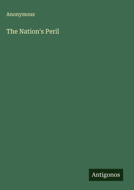 The Nations Peril