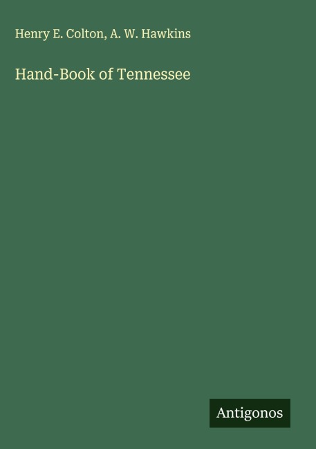 Hand-Book of Tennessee