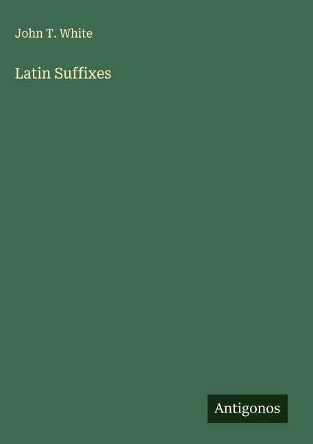 Latin Suffixes