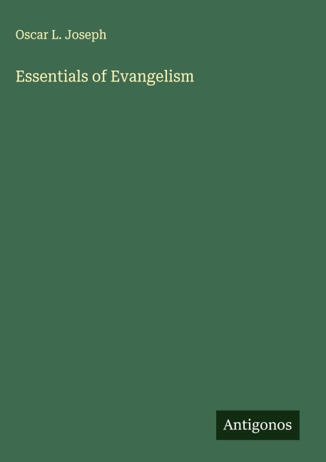 Essentials of Evangelism