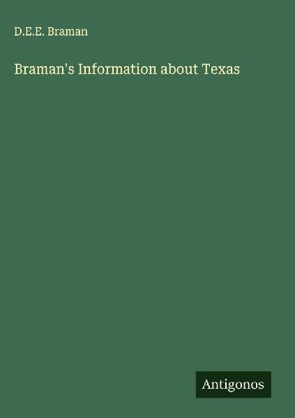 Bramans Information about Texas
