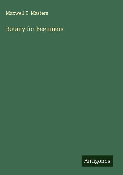 Botany for Beginners