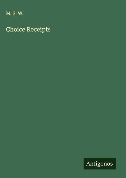 Choice Receipts