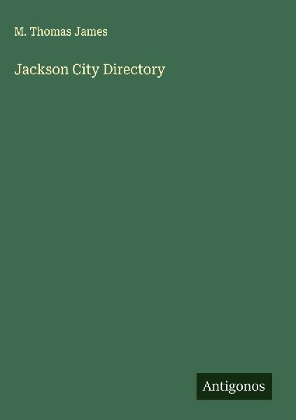 Jackson City Directory