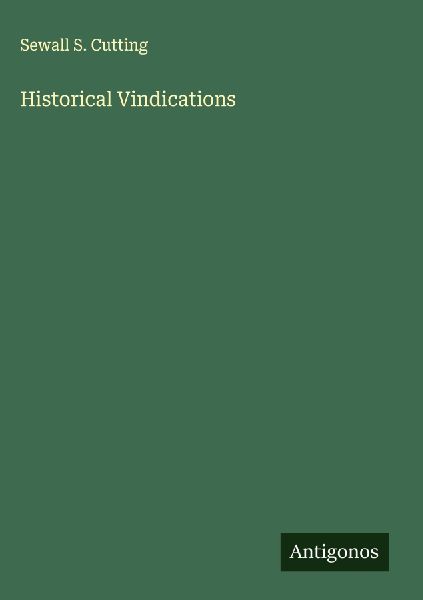 Historical Vindications