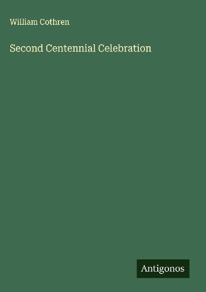Second Centennial Celebration