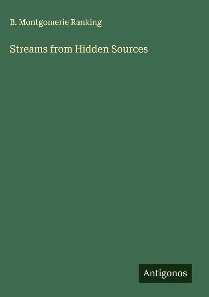 Streams from Hidden Sources