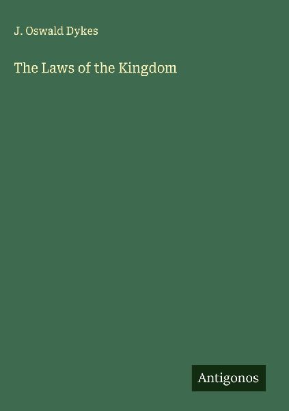 The Laws of the Kingdom