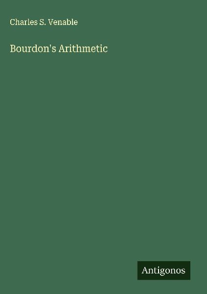Bourdons Arithmetic