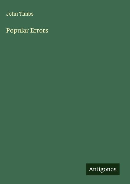 Popular Errors