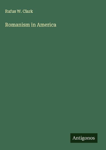 Romanism in America
